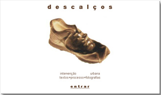 Descalços - intervenção urbana